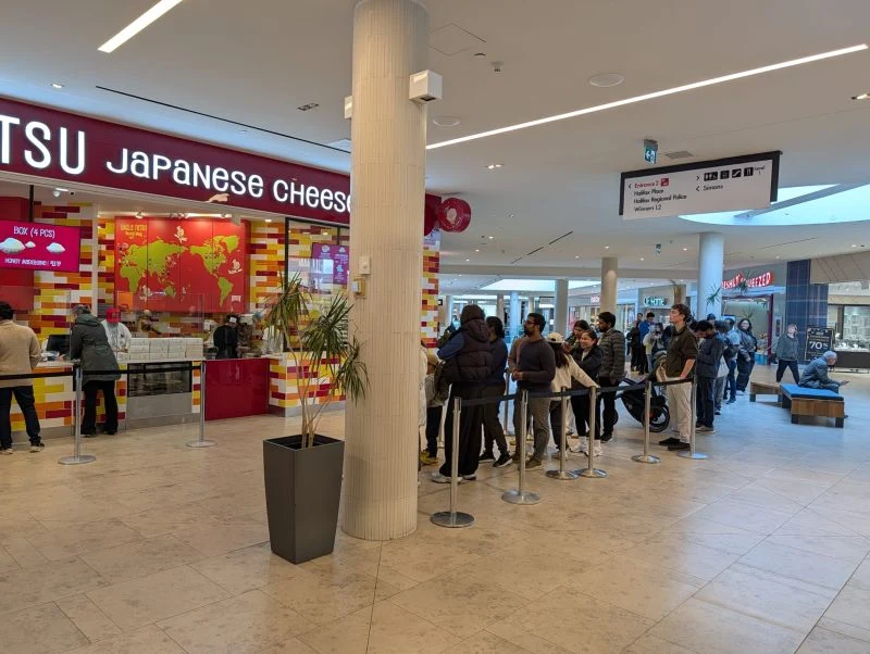 Fachada de Uncle Tetsu en Halifax Shopping Centre
